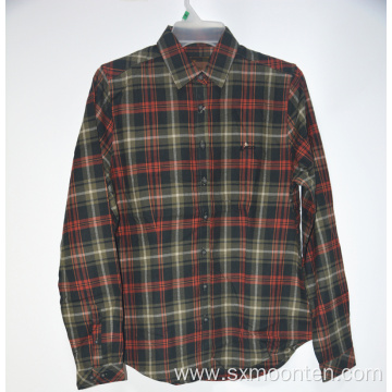 Retro Casual Plaid Flannel Shirt